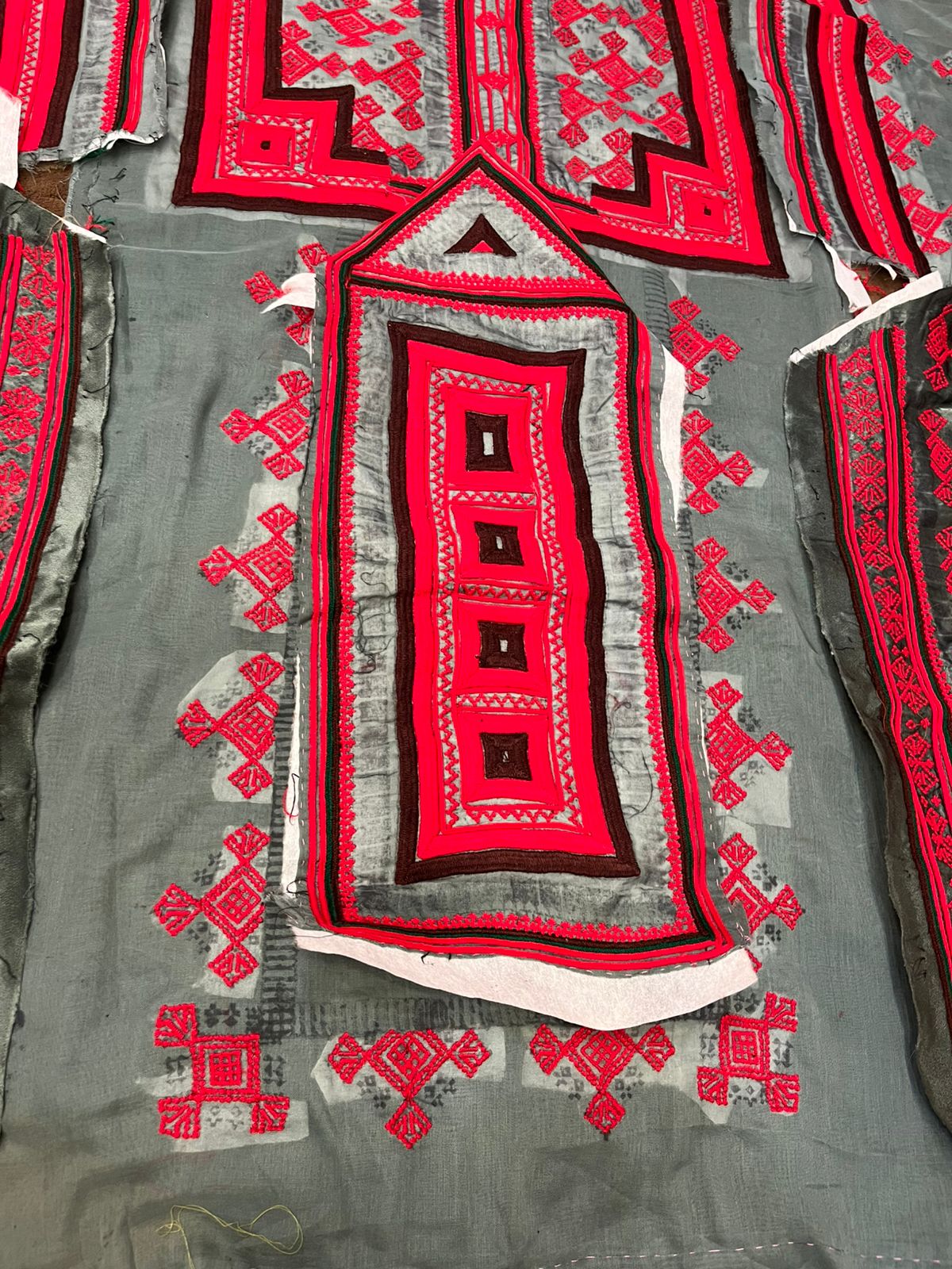Balochi Danko Embroidered Voile – Premium Design