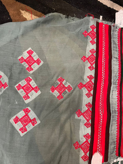 Balochi Danko Embroidered Voile – Premium Design