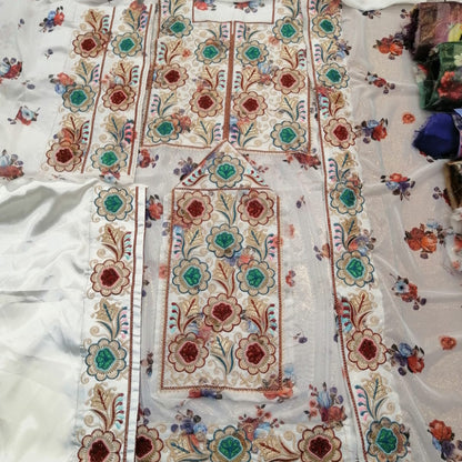 Voile Fabric Laser Printed Suit – Soft & Lightweight