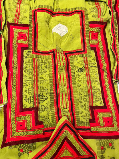 Balochi Zai Shirkhu Paliwar Embroidered Makhan Fabric