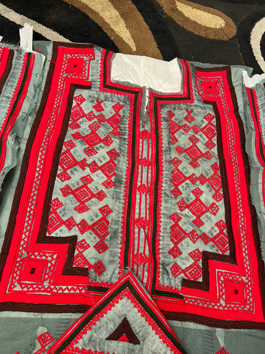 Balochi Danko Embroidered Voile – Premium Design