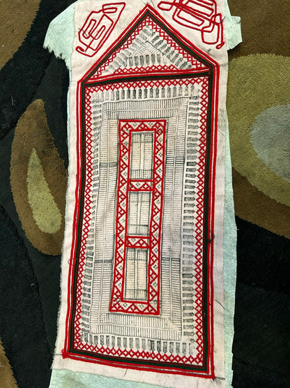 Baharakh Design Makhani Fabric Machine Embroidered Suit