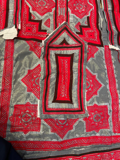 Traditional Balochi Paliwar Doch with Shirkhu Work – Premium shisha