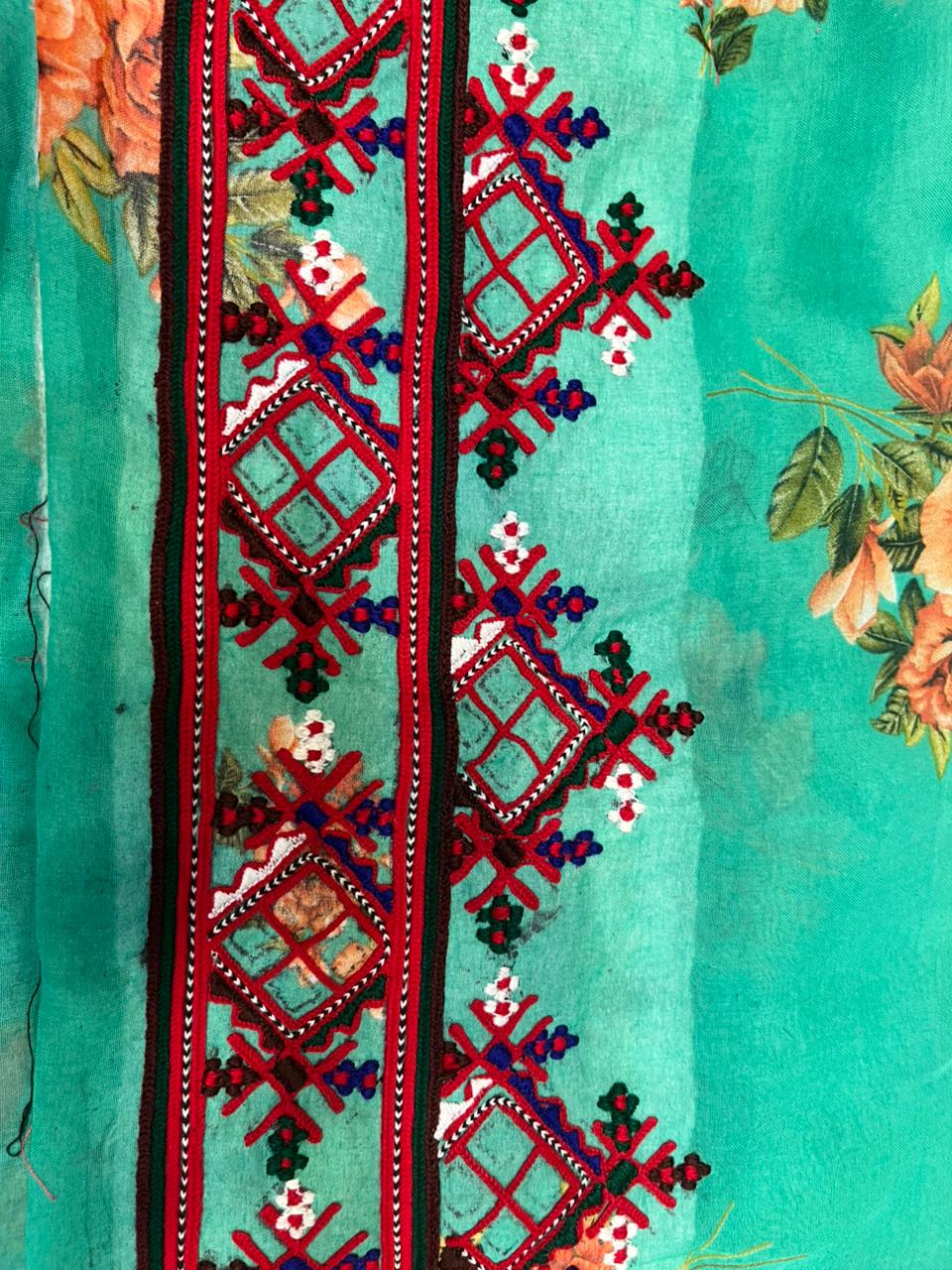 Authentic Balochi Danko Doch  – Premium Voile