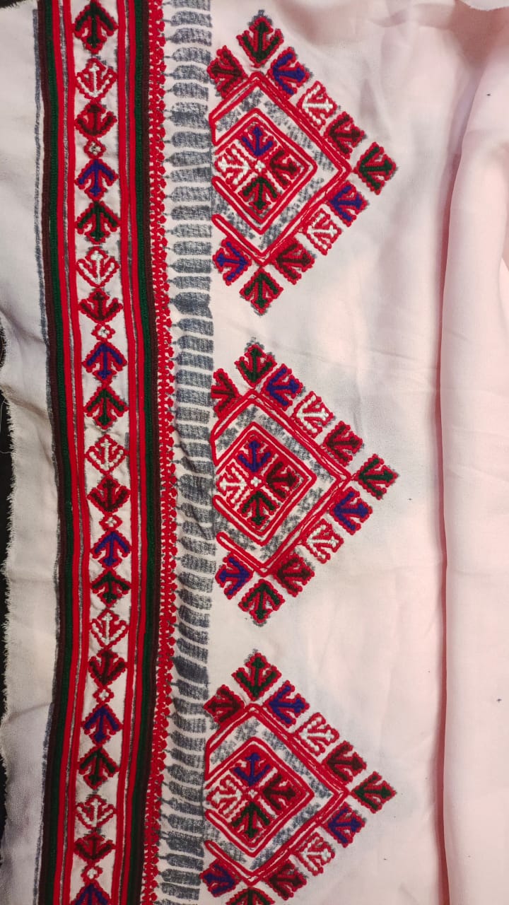 Balochi Irani Danko Doch in Soft Makhan Fabric