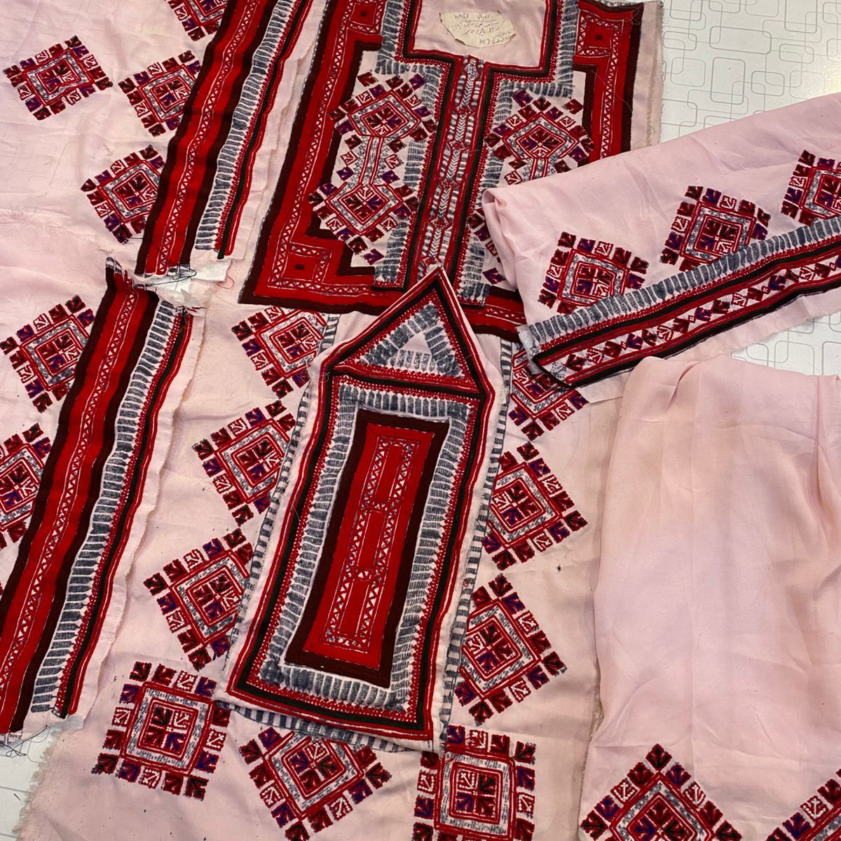 Balochi Irani Danko Doch in Soft Makhan Fabric
