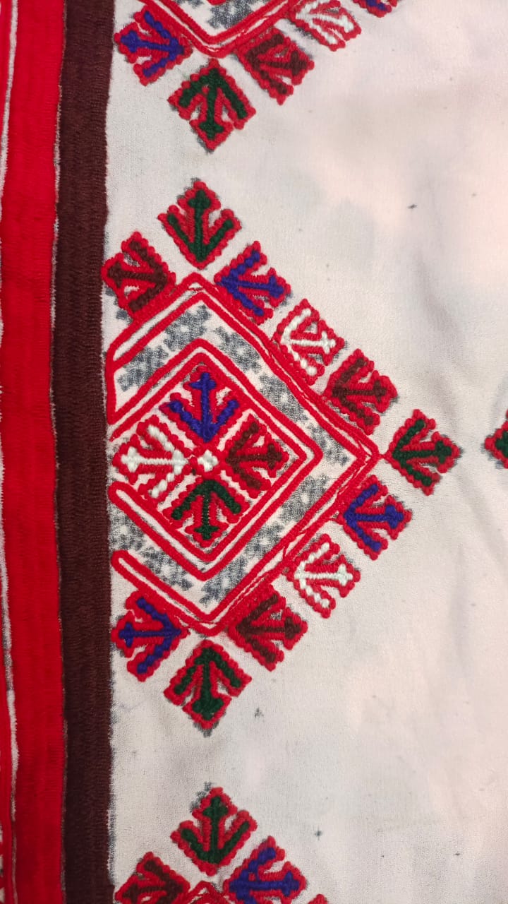 Balochi Irani Danko Doch in Soft Makhan Fabric