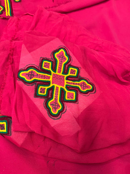 Zai Shirkhu Paliwar Doch – Premium Makhan Fabric Heavy Balochi Embroidery