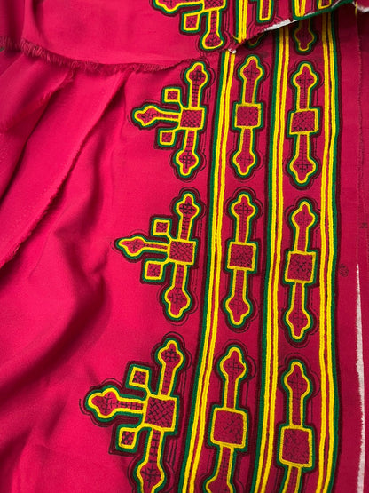 Zai Shirkhu Paliwar Doch – Premium Makhan Fabric Heavy Balochi Embroidery
