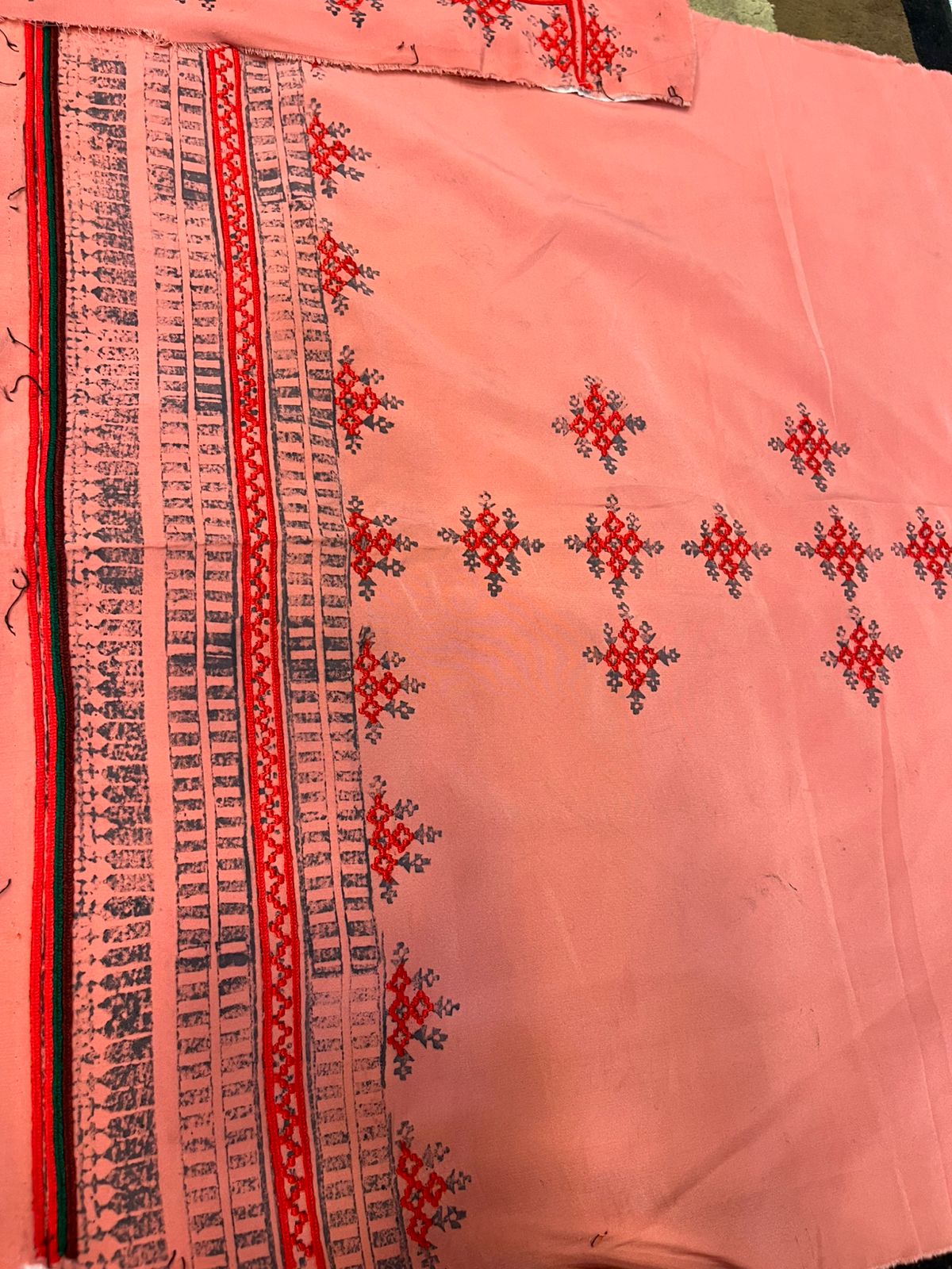 Danko Doch Makhan Fabric – Premium Balochi Embroidery Dress | Limited Sale