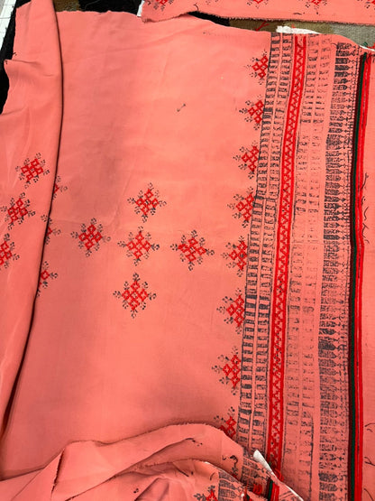 Danko Doch Makhan Fabric – Premium Balochi Embroidery Dress | Limited Sale
