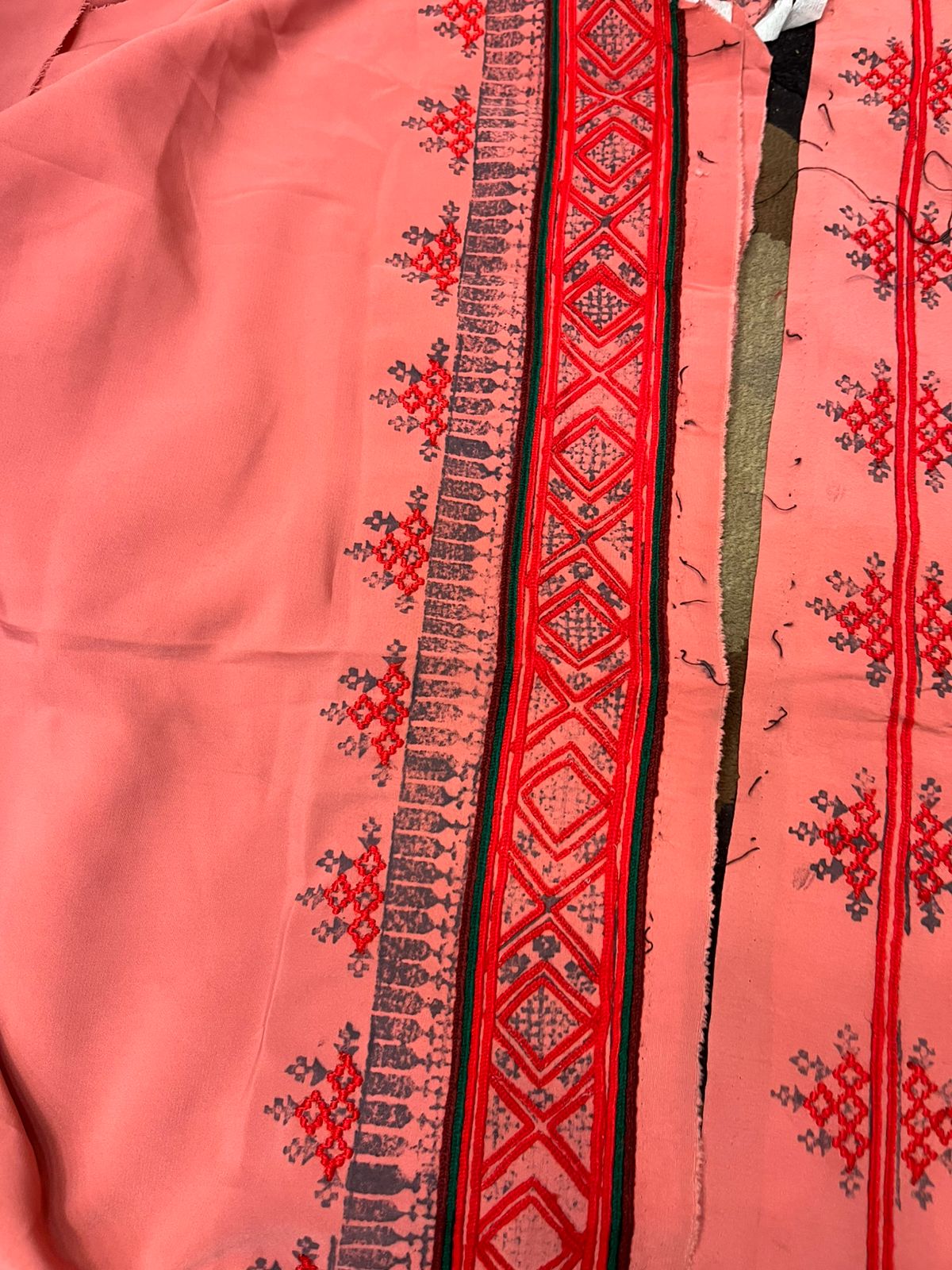 Danko Doch Makhan Fabric – Premium Balochi Embroidery Dress | Limited Sale