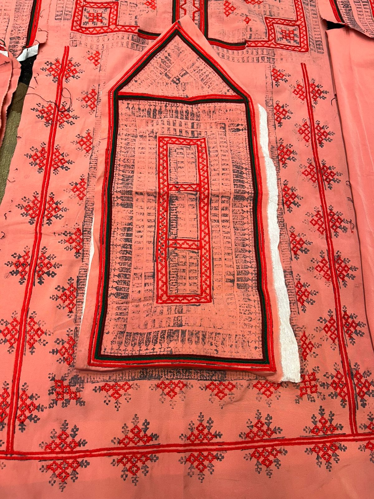 Danko Doch Makhan Fabric – Premium Balochi Embroidery Dress | Limited Sale