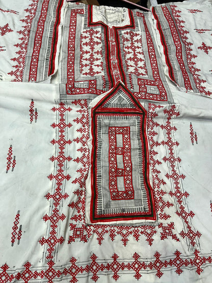 Luxury Makhan Fabric Danko Design | Heavy Balochi Doch Collection