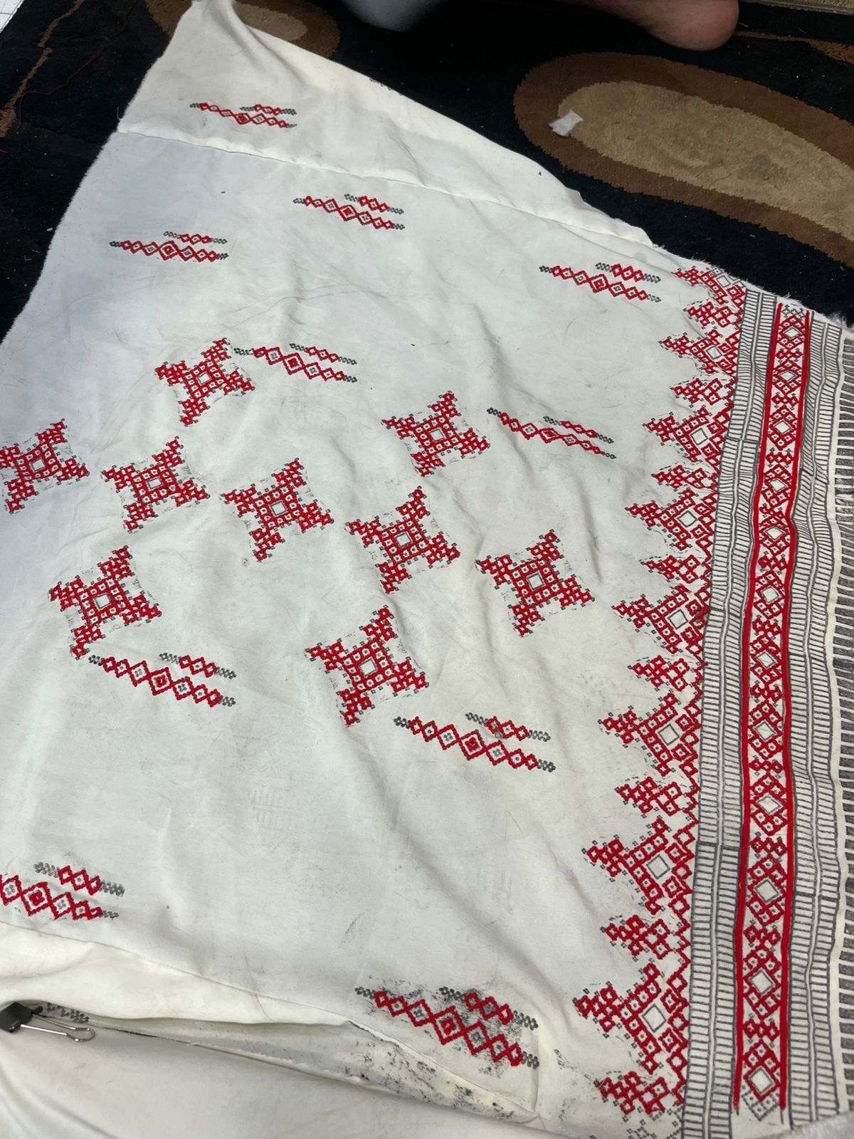 Luxury Makhan Fabric Danko Design | Heavy Balochi Doch Collection