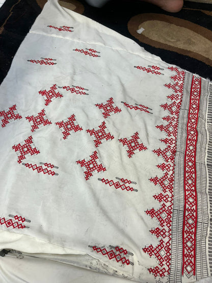Luxury Makhan Fabric Danko Design | Heavy Balochi Doch Collection