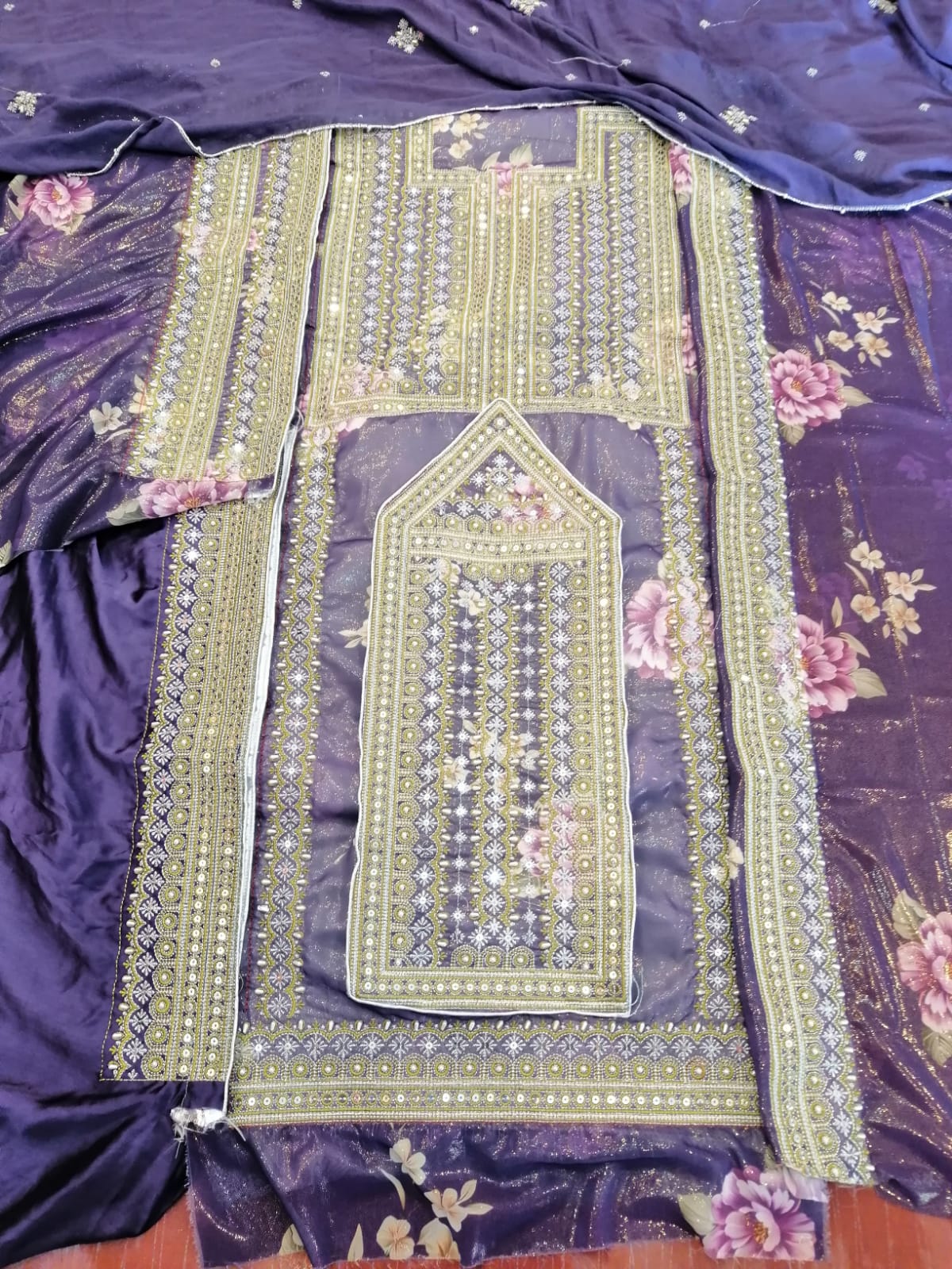 Fancy Laser Embroidered Readymade Balochi Suit | Premium Party Wear