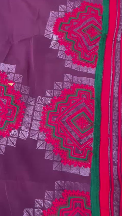Zaishirkhu Paliwar Doch – Makhan Fabric Machine Embroidery