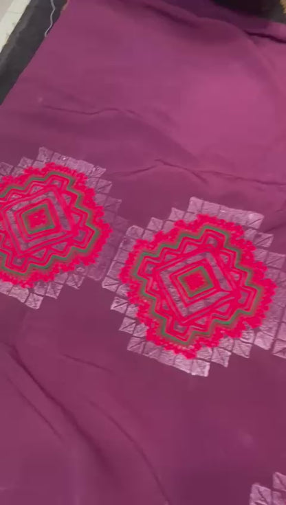 Zaishirkhu Paliwar Doch – Makhan Fabric Machine Embroidery